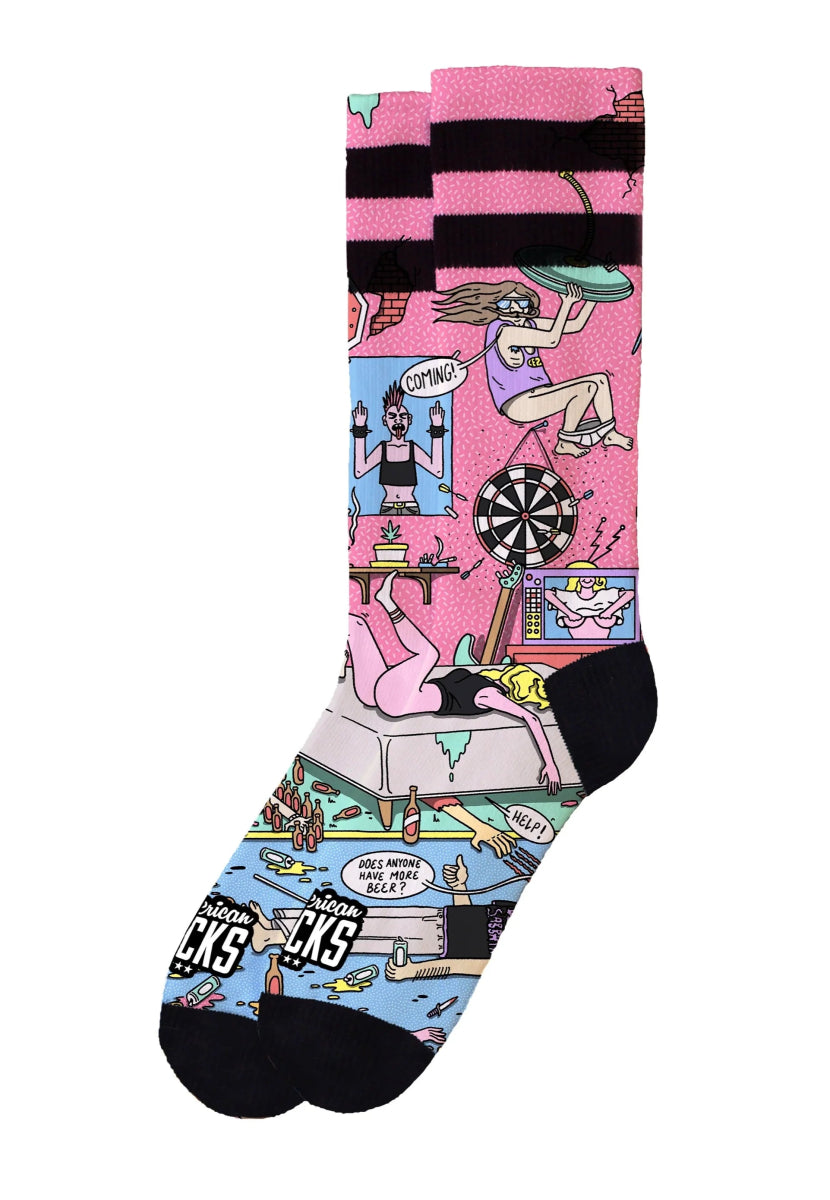 AMERICAN PIE - AMERICAN SOCKS - MOON Fitness