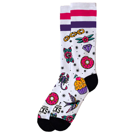 CUPCAKE - AMERICAN SOCKS - MOON Fitness
