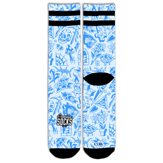 FREAKED - AMERICAN SOCKS - MOON Fitness