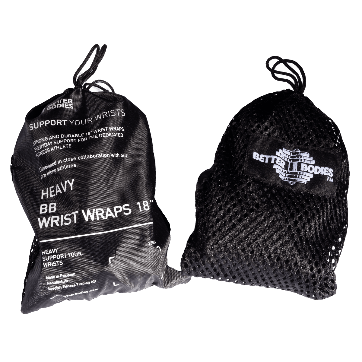 Heavy Better Bodies Wrist Wraps 18" - BETTER BODIES - MOON Fitness