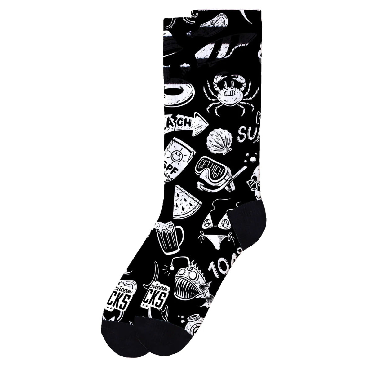 HELLA HOT - AMERICAN SOCKS - MOON Fitness