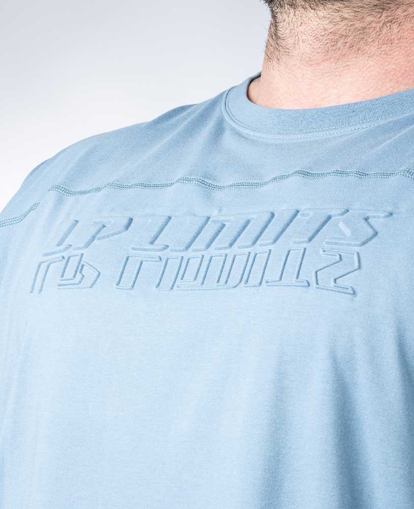 Rag Top LP LIMITS Embossed Single Jersey - LEGAL POWER - MOON Fitness