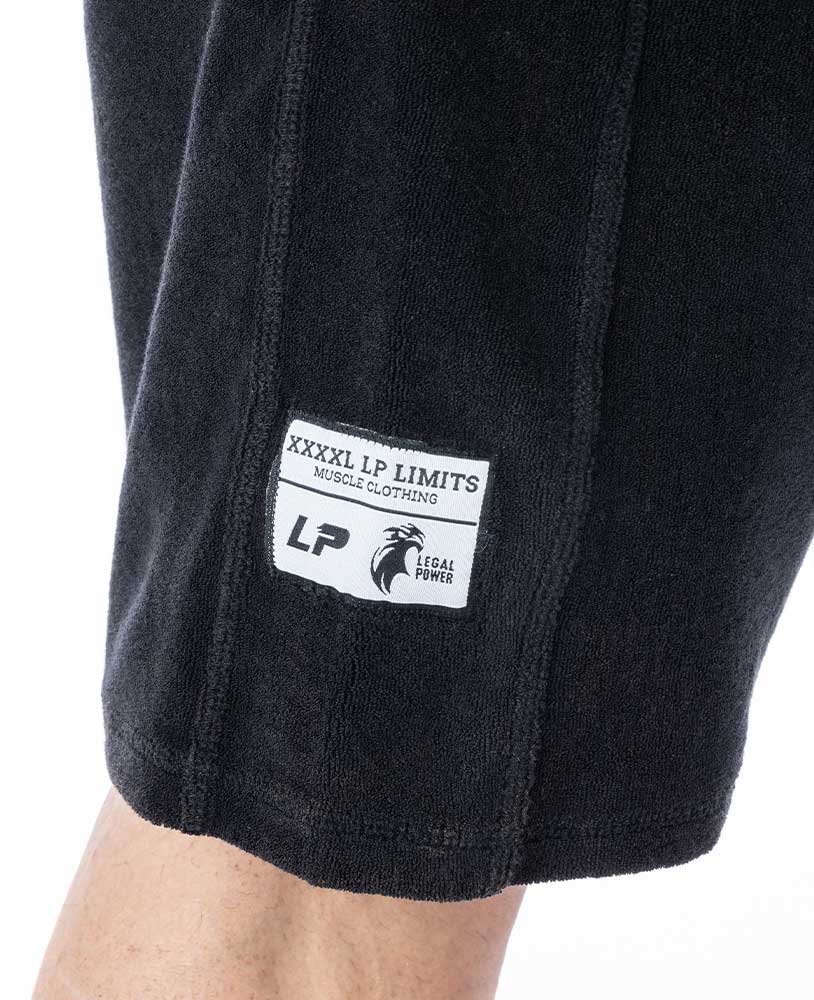 Shorts LpLimits Stonewashed Frottee - LEGAL POWER - MOON Fitness