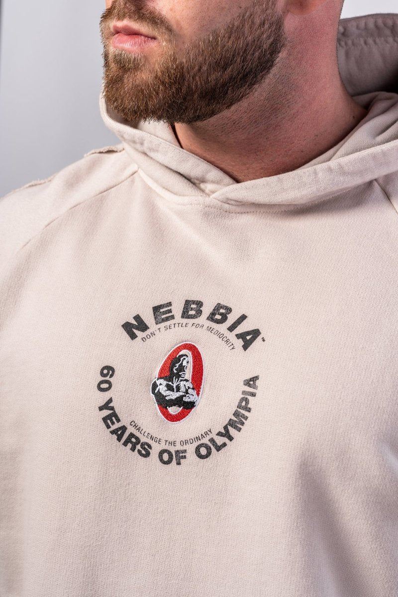 Washed Hoodie HERITAGE 793 - NEBBIA - MOON Fitness