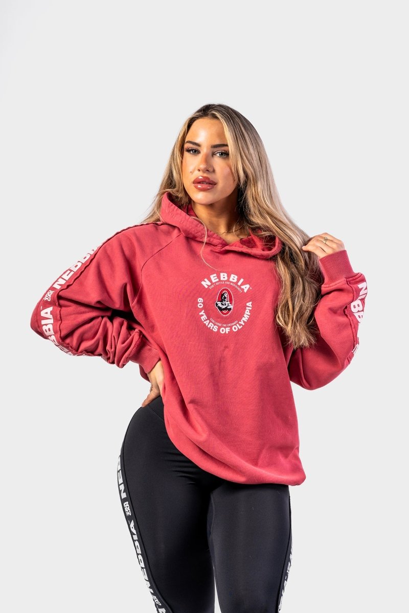 Washed Hoodie HERITAGE 793 - NEBBIA - MOON Fitness