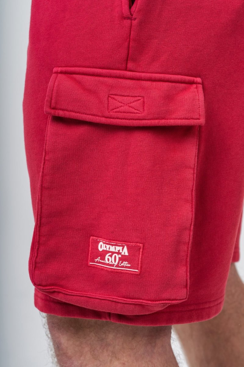 Washed Loose Fit Cargo Shorts LEGACY 787 - NEBBIA - MOON Fitness