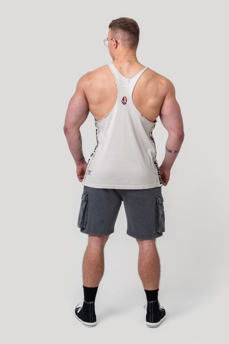Washed Muscle Back Stringer GOLDEN AGE 791 - NEBBIA - MOON Fitness