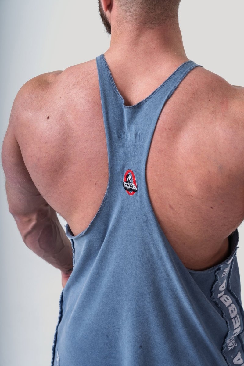 Washed Muscle Back Stringer GOLDEN AGE 791 - NEBBIA - MOON Fitness