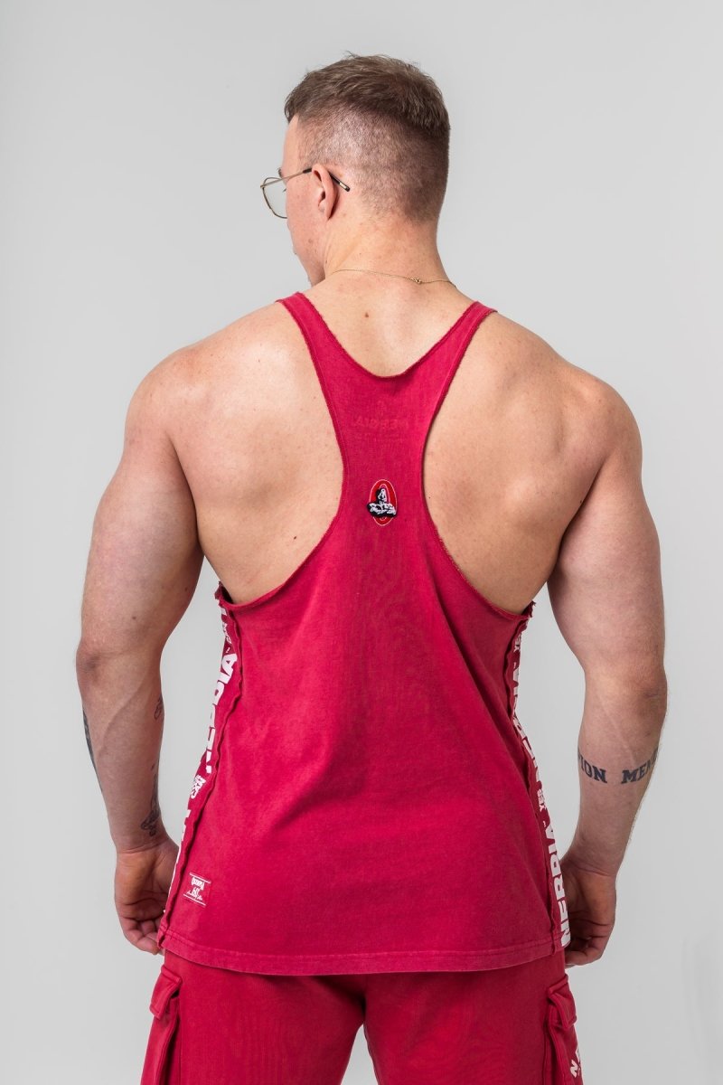 Washed Muscle Back Stringer GOLDEN AGE 791 - NEBBIA - MOON Fitness