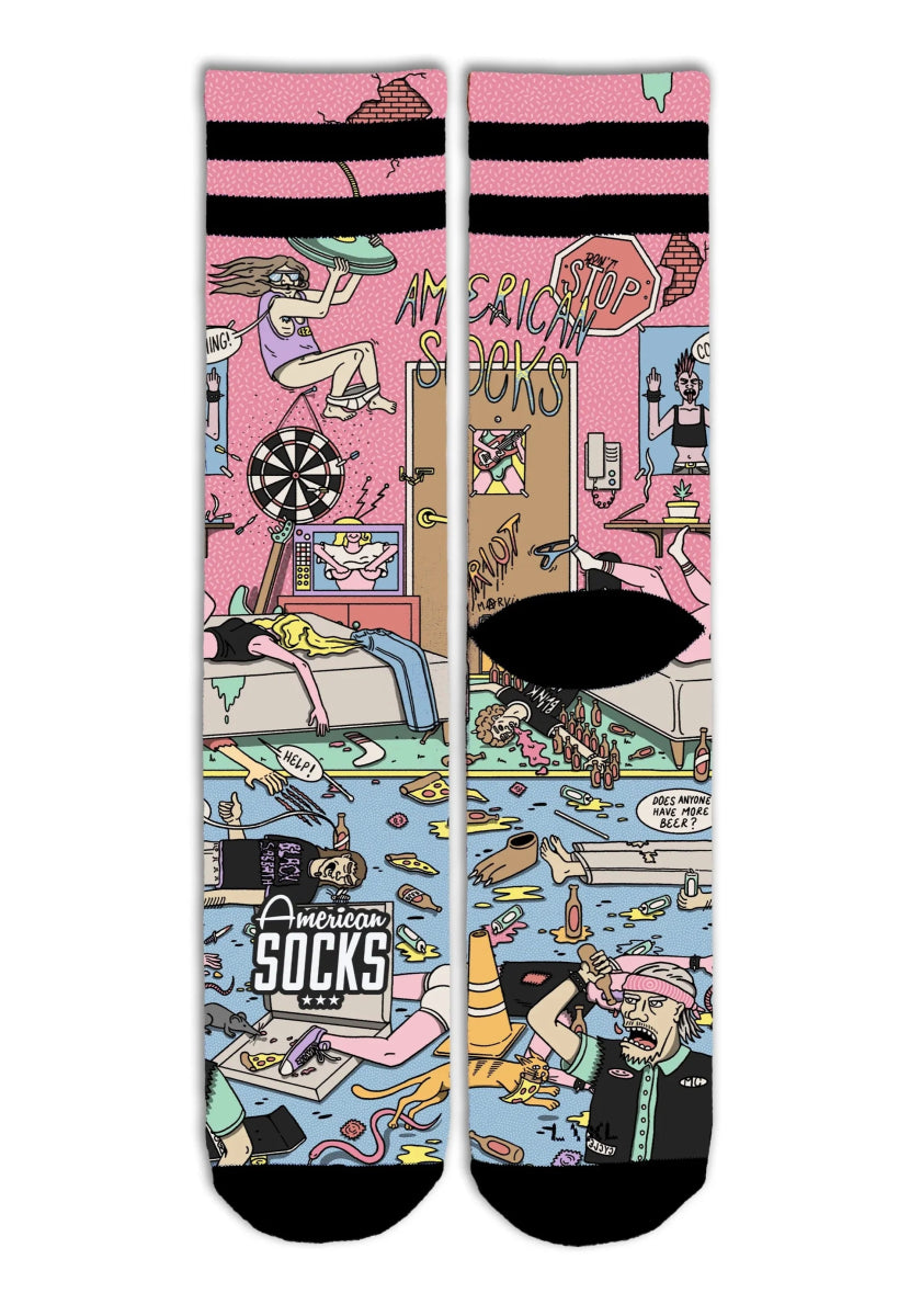 AMERICAN PIE - AMERICAN SOCKS - MOON Fitness