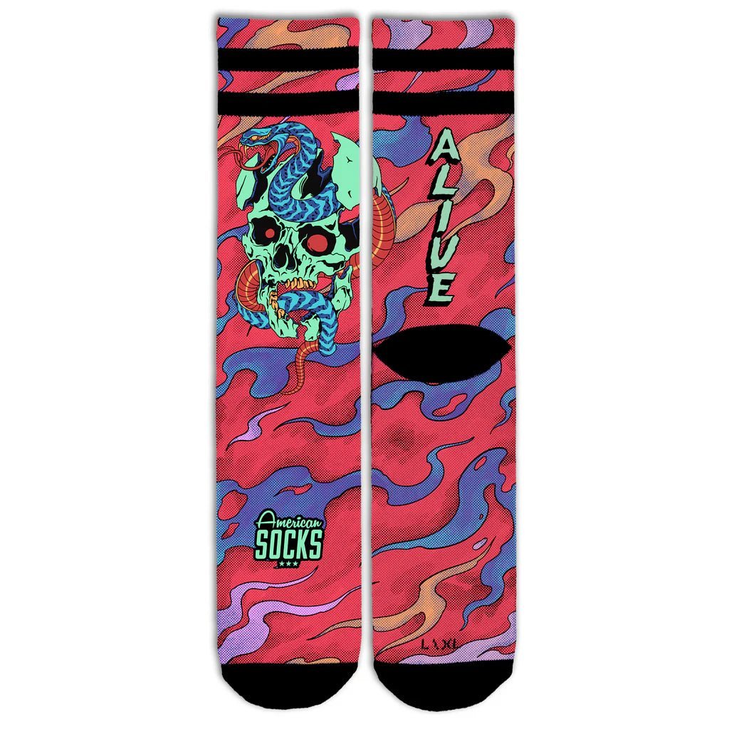 DEAD AND ALIVE - AMERICAN SOCKS - MOON Fitness