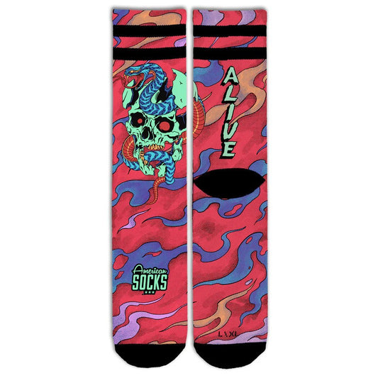 DEAD AND ALIVE - AMERICAN SOCKS - MOON Fitness