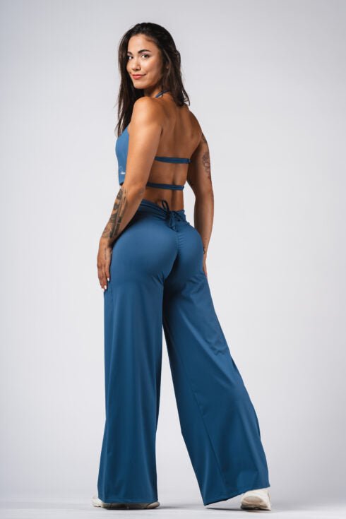 Deni x NEBBIA Pantaloni A Vita Alta A Zampa 312 - NEBBIA - MOON Fitness