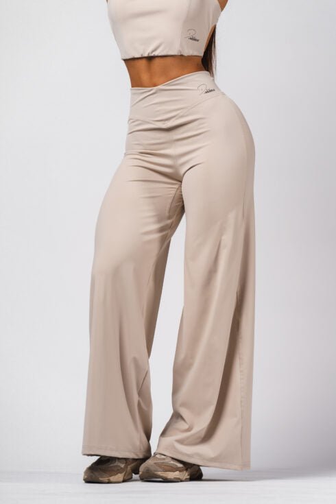 Deni x NEBBIA Pantaloni A Vita Alta A Zampa 312 - NEBBIA - MOON Fitness