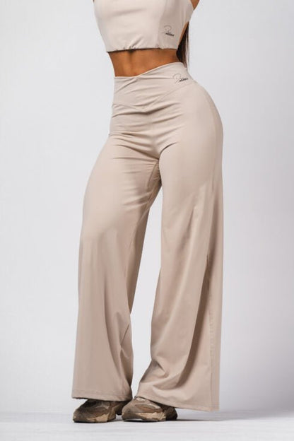 Deni x NEBBIA Pantaloni A Vita Alta A Zampa 312 - NEBBIA - MOON Fitness