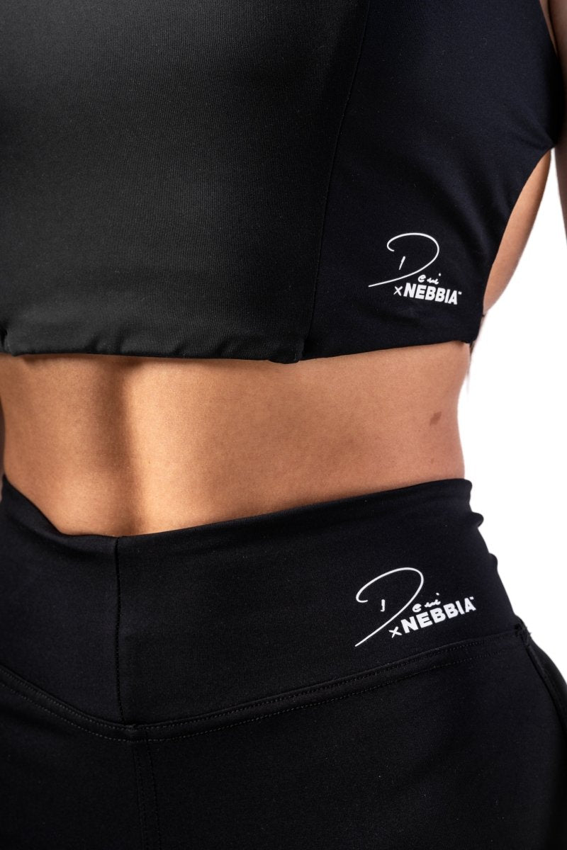 Deni x NEBBIA Pantaloni A Vita Alta A Zampa 312 - NEBBIA - MOON Fitness