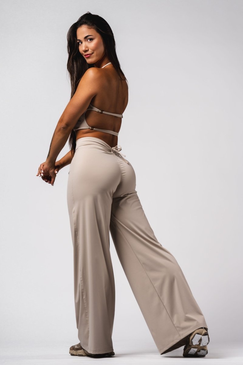 Deni x NEBBIA Pantaloni A Vita Alta A Zampa 312 - NEBBIA - MOON Fitness