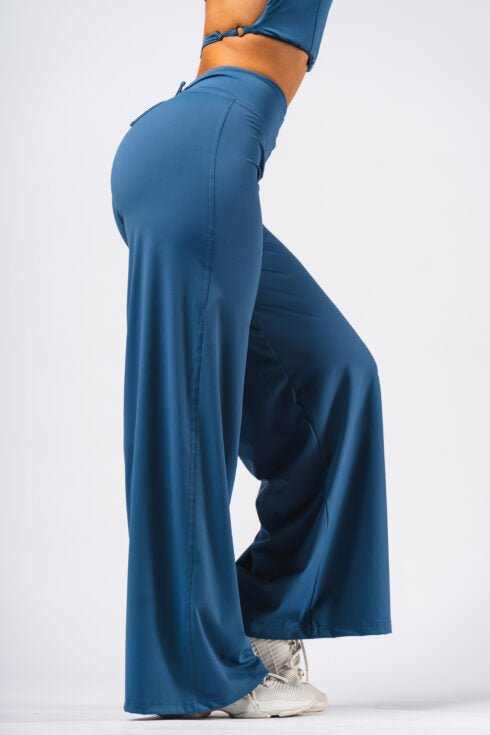 Deni x NEBBIA Pantaloni A Vita Alta A Zampa 312 - NEBBIA - MOON Fitness