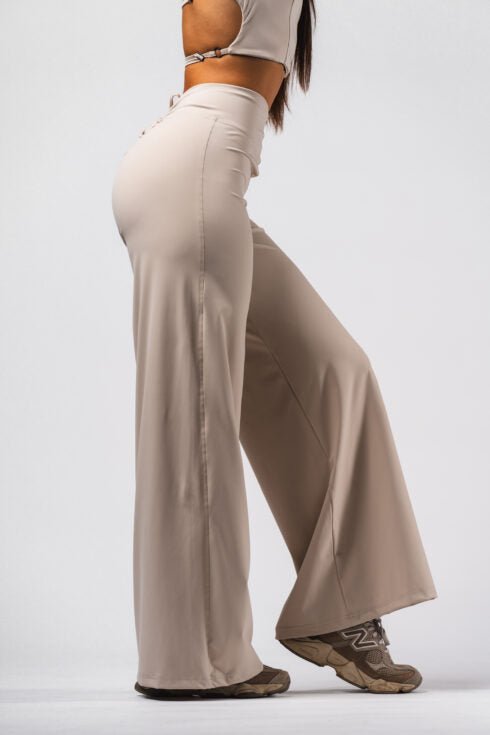 Deni x NEBBIA Pantaloni A Vita Alta A Zampa 312 - NEBBIA - MOON Fitness