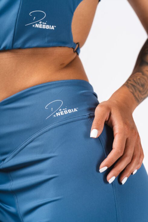 Deni x NEBBIA Pantaloni A Vita Alta A Zampa 312 - NEBBIA - MOON Fitness