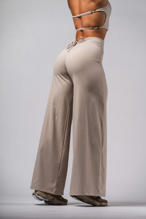 Deni x NEBBIA Pantaloni A Vita Alta A Zampa 312 - NEBBIA - MOON Fitness