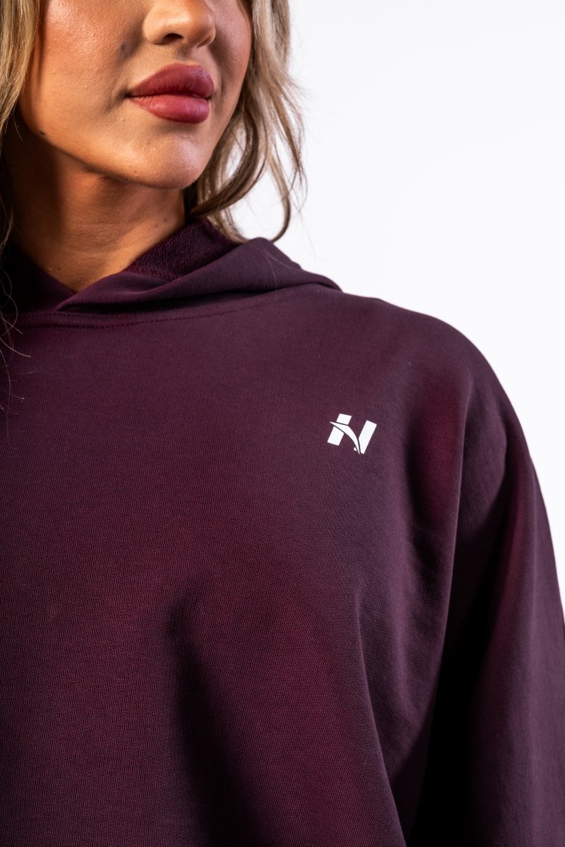 Felpa oversize OWN YOUR POWER 433 - NEBBIA - MOON Fitness