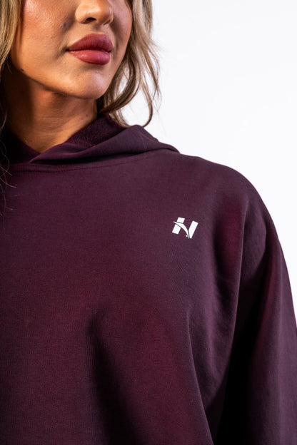 Felpa oversize OWN YOUR POWER 433 - NEBBIA - MOON Fitness