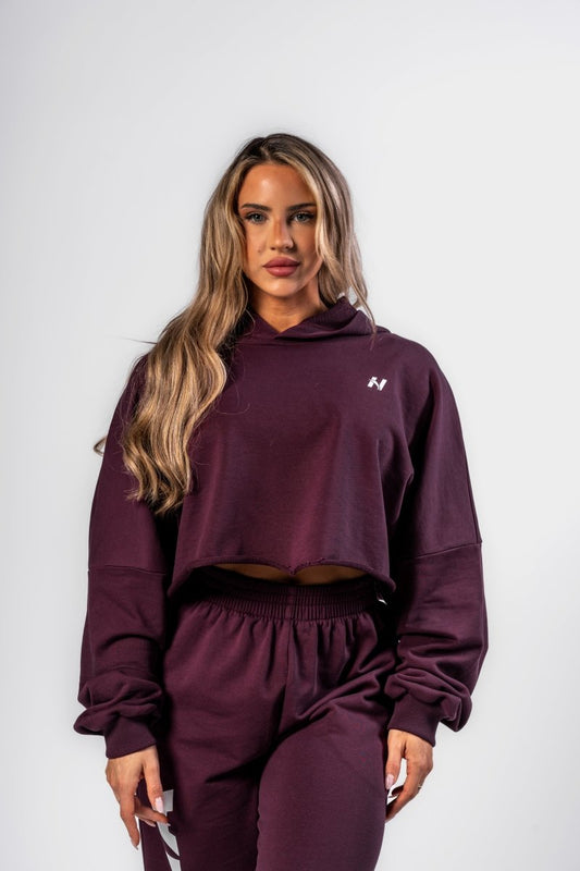 Felpa oversize OWN YOUR POWER 433 - NEBBIA - MOON Fitness