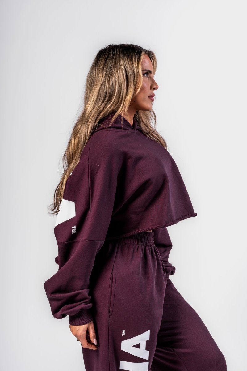 Felpa oversize OWN YOUR POWER 433 - NEBBIA - MOON Fitness
