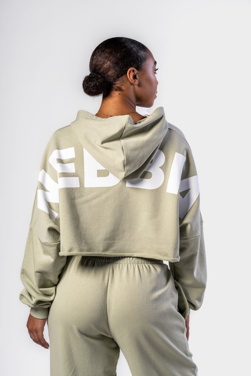 Felpa oversize OWN YOUR POWER 433 - NEBBIA - MOON Fitness