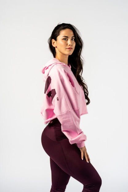 Felpa oversize OWN YOUR POWER 433 - NEBBIA - MOON Fitness