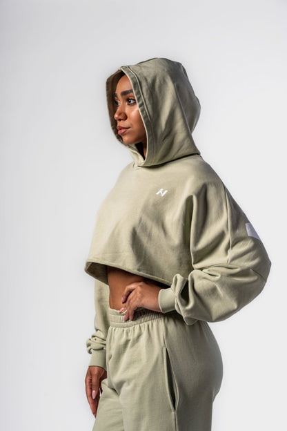 Felpa oversize OWN YOUR POWER 433 - NEBBIA - MOON Fitness