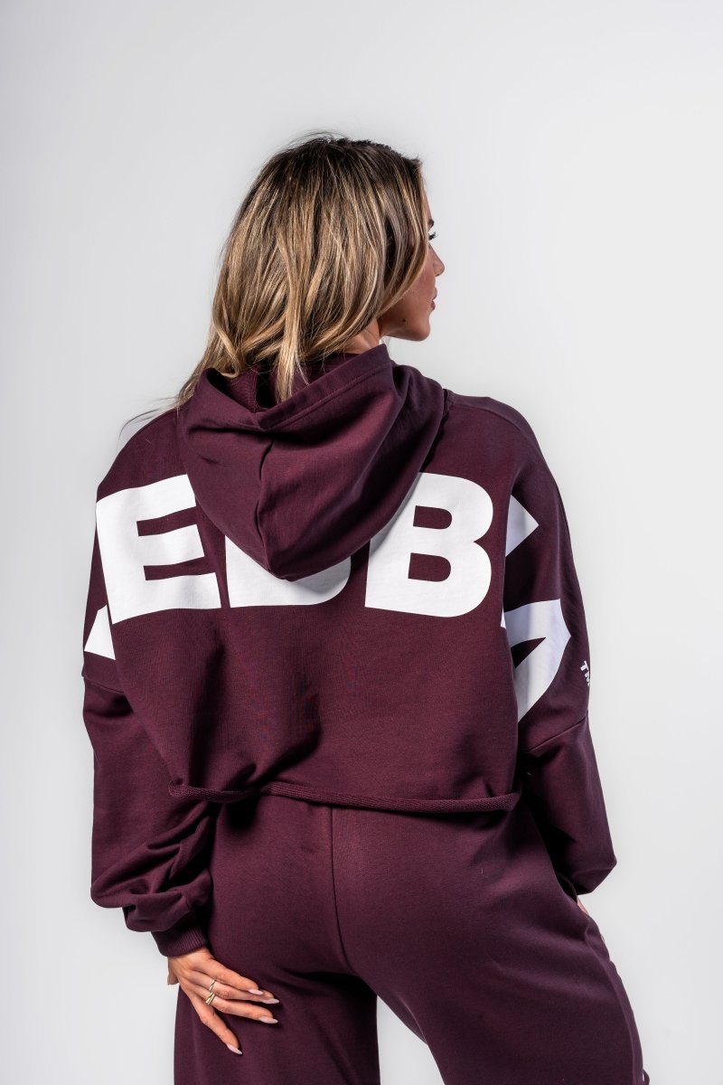 Felpa oversize OWN YOUR POWER 433 - NEBBIA - MOON Fitness