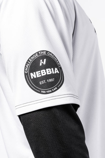 Hooded T-shirt PLAY BIG 376 - NEBBIA - MOON Fitness