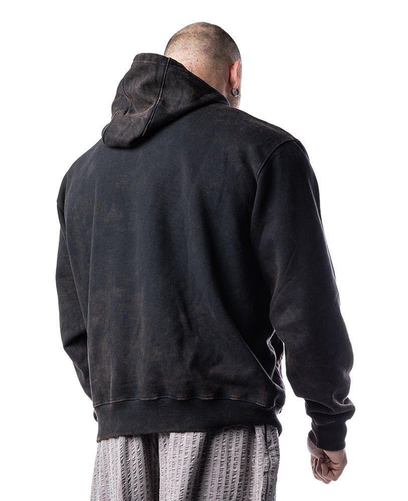 Hoodie Legal Power Stonewashed brushed inside Ottomix - LEGAL POWER - MOON Fitness