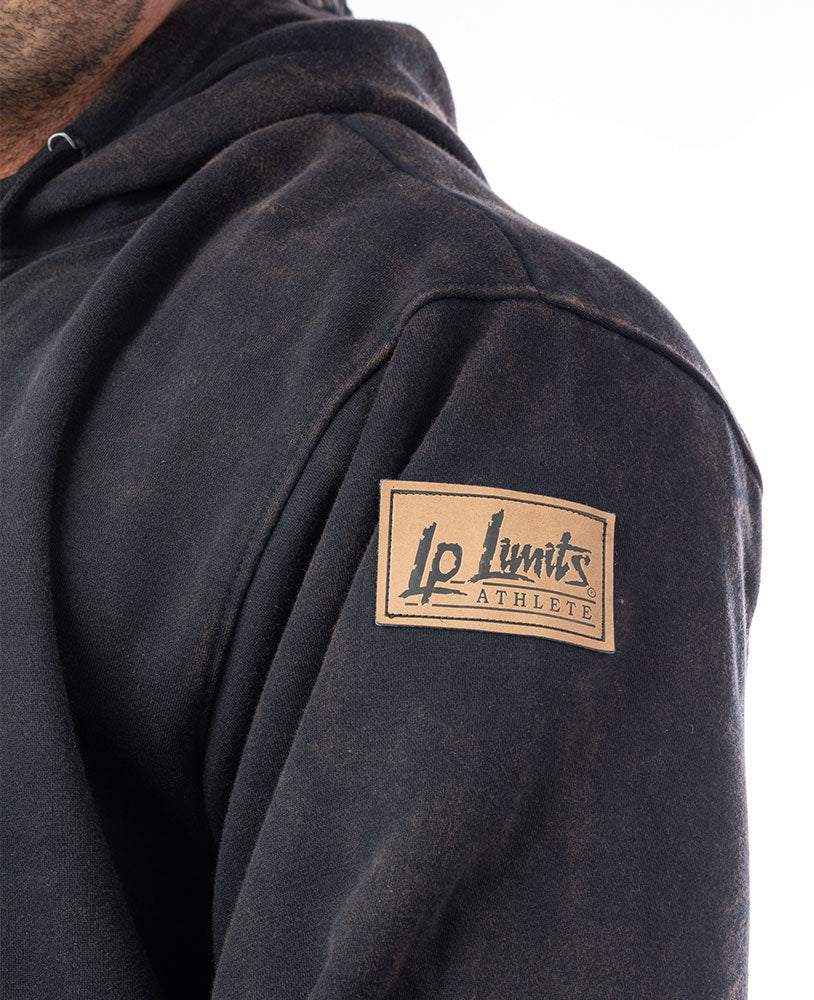 Hoodie Legal Power Stonewashed brushed inside Ottomix - LEGAL POWER - MOON Fitness