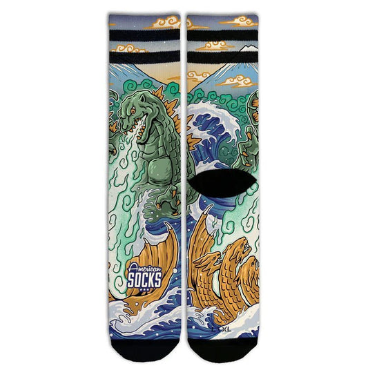 KAIJU KING - AMERICAN SOCKS - MOON Fitness