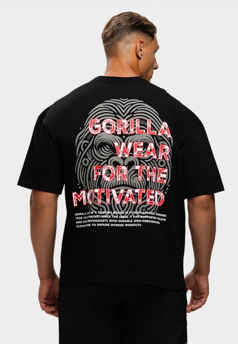Macon Oversized T-Shirt - GORILLA WEAR - MOON Fitness