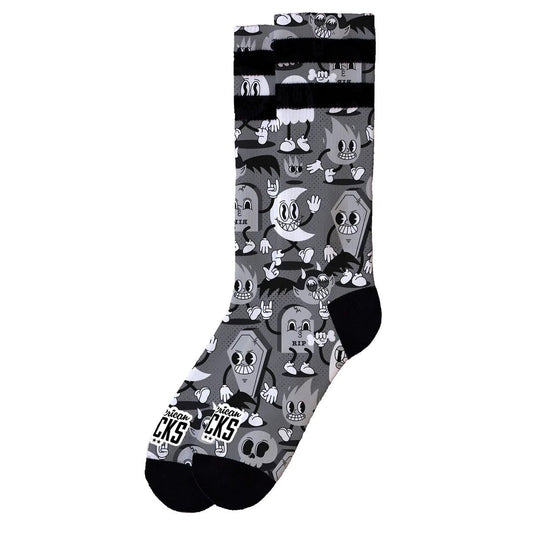 NIGHT GATHERING - AMERICAN SOCKS - MOON Fitness