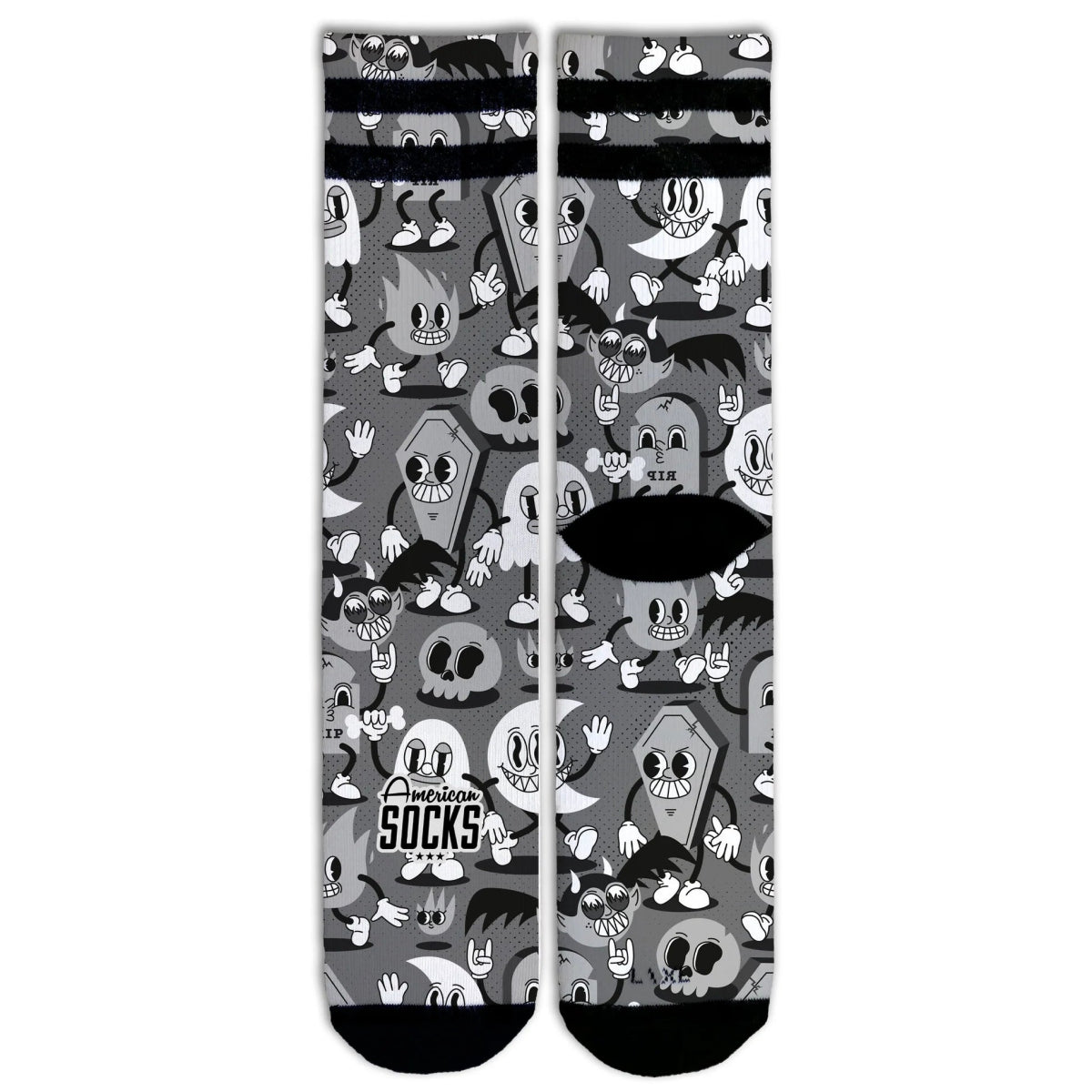NIGHT GATHERING - AMERICAN SOCKS - MOON Fitness
