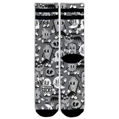 NIGHT GATHERING - AMERICAN SOCKS - MOON Fitness