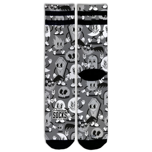 NIGHT GATHERING - AMERICAN SOCKS - MOON Fitness