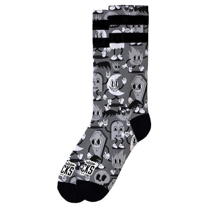 NIGHT GATHERING - AMERICAN SOCKS - MOON Fitness