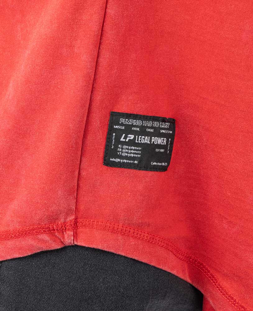 Rag Top Legal Power Stonewashed Jersey - LEGAL POWER - MOON Fitness
