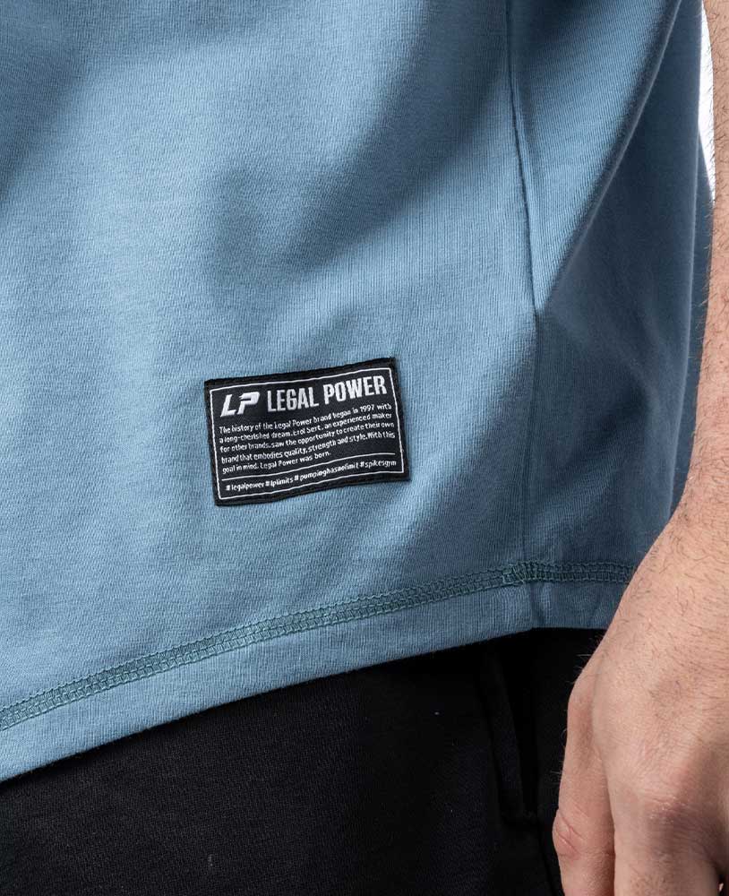 Rag Top LP LIMITS Embossed Single Jersey - LEGAL POWER - MOON Fitness