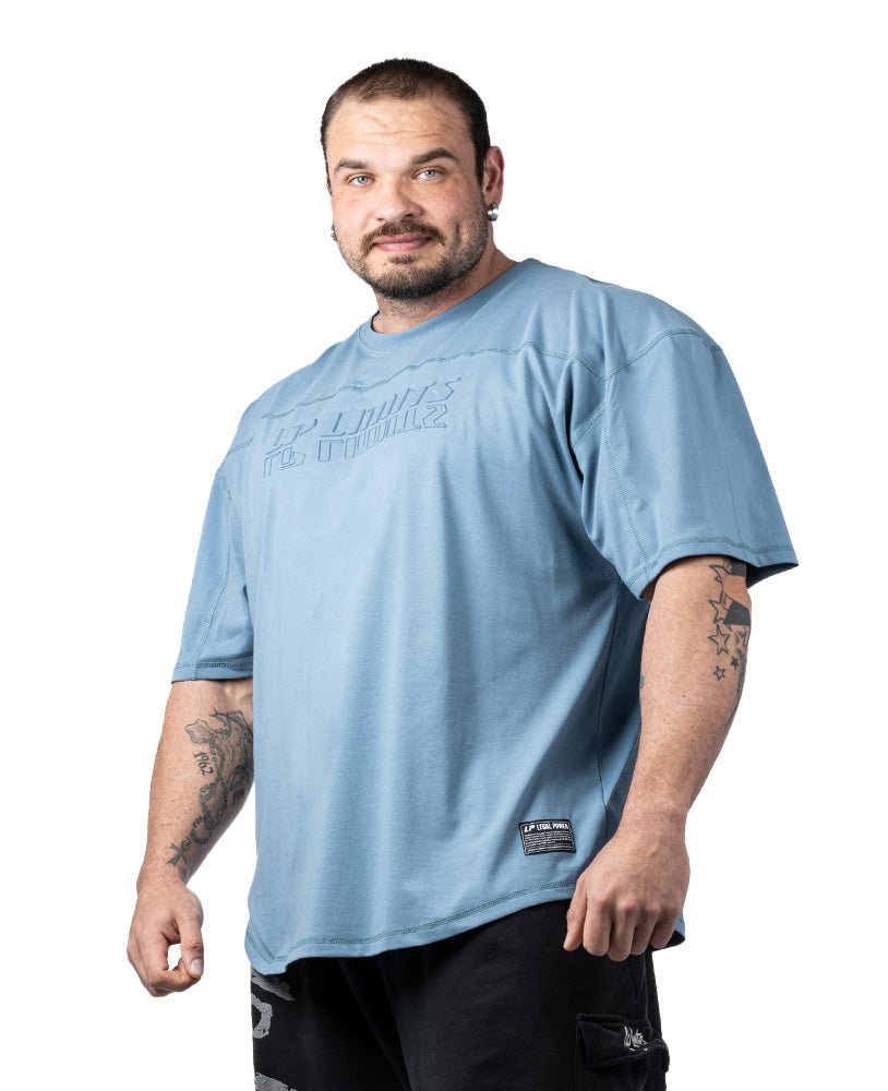 Rag Top LP LIMITS Embossed Single Jersey - LEGAL POWER - MOON Fitness