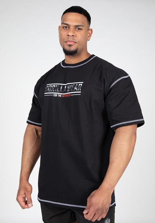 Saginaw Oversized T-Shirt - GORILLA WEAR - MOON Fitness