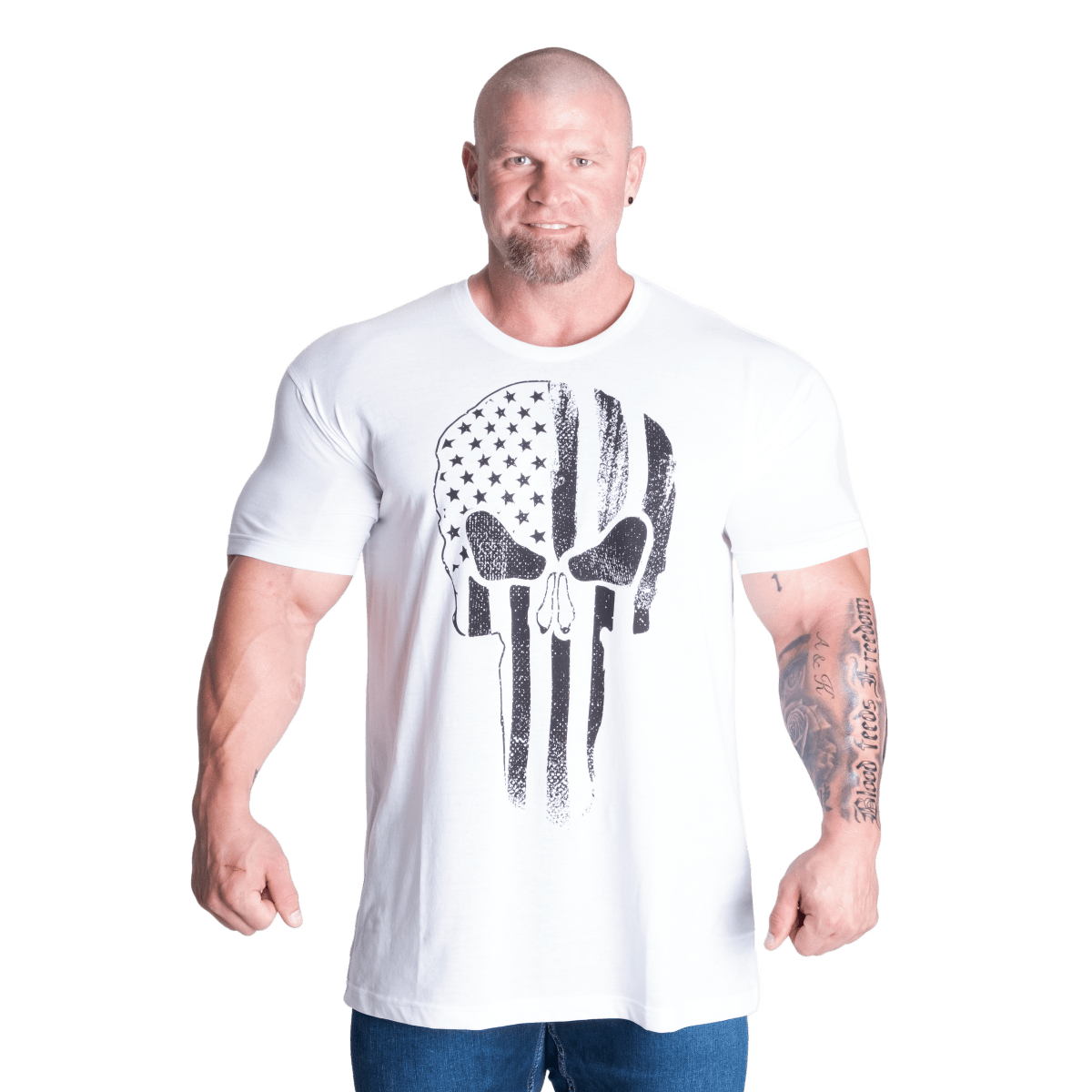 Skull standard tee - GASP - MOON Fitness