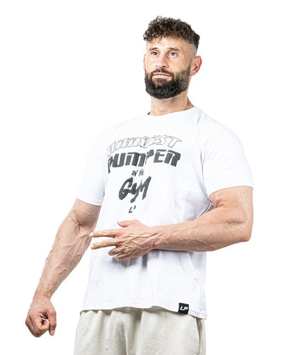 T-Shirt Hardest Pumper in the Gym Single - LEGAL POWER - MOON Fitness