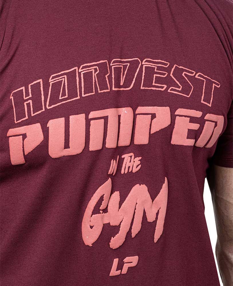 T-Shirt Hardest Pumper in the Gym Single - LEGAL POWER - MOON Fitness